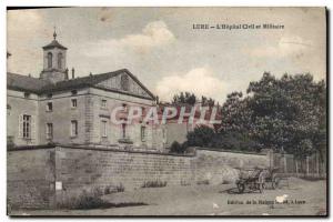 Postcard Old Sante Lure Army Military Hospital