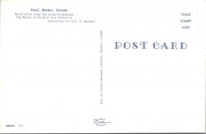 Vintage Postcard Perce, Quebec, Canada Bathing Beauty JT13