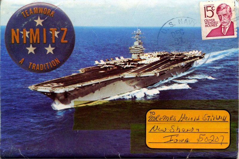 Folder - USS Nimitz (CVN-68)          12 views + narrative