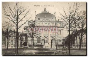 Old Postcard Bank Caisse d & # 39Epargne Troyes
