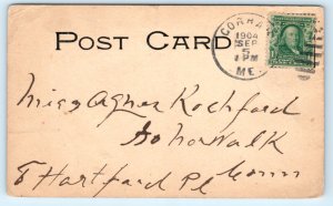 Gorham ME Maine State Normal School Building Postcard