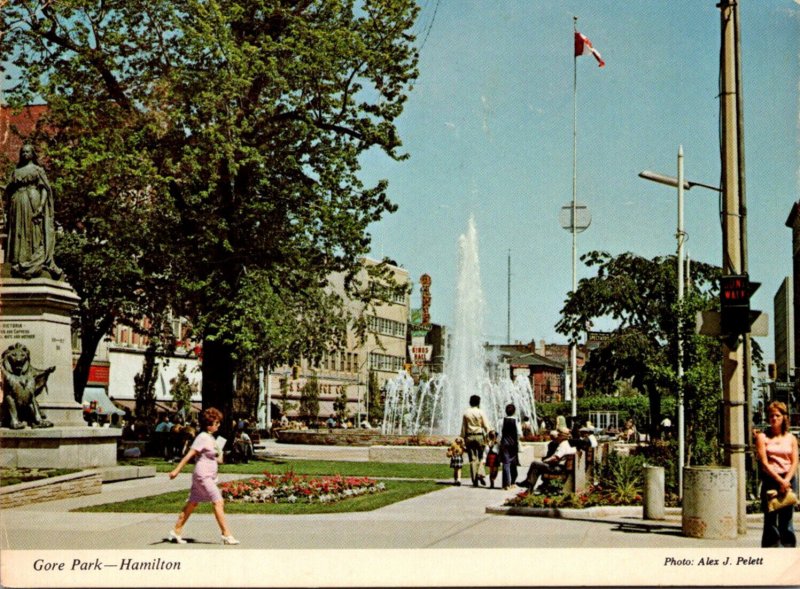 Canada Hamilton Gore Park 1973