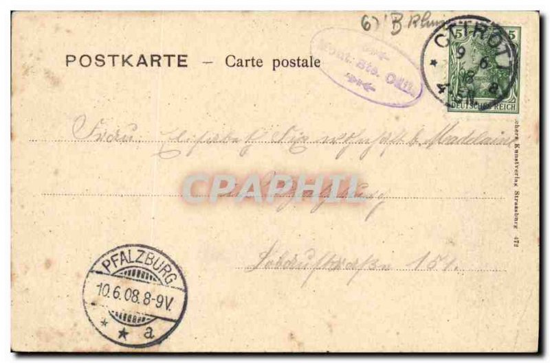 Postcard Old Chapel St Ste Odile Odilien