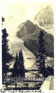 Real Photo Berg Lake Canada 1936 