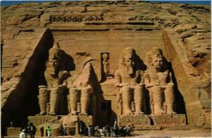 CPM EGYPTE Abou Simble-Colossal Statues of Ramses II (344124)