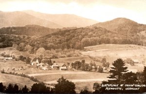 Vermont Plymouth Birthplace Of Calvin Coolidge Real Photo