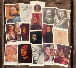 Book folder 16 Western Europe renaissance artists portraits & self-portraits 