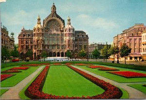 Belgium Antwerpen Central Railroad Station