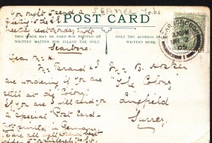 Genealogy Postcard - Ancestor History - Hosken or Hosker - Lingfield  A9295