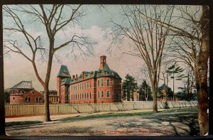 Vintage Postcard 1909 New Haven Hospital, Congress Avenue, New Haven, (CT)