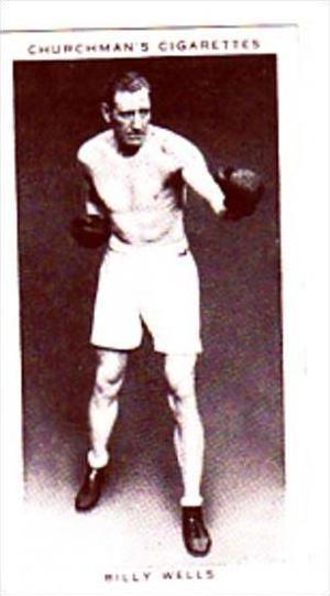 Churchman Cigarette Card Boxing Personalities No 38 Billy Wells