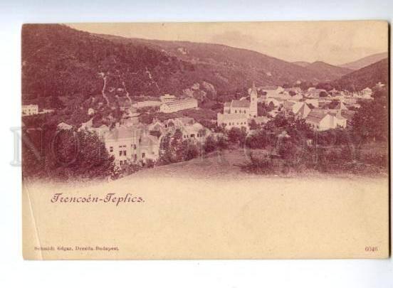 173432 CZECH Teplice Frencoen Teplicz Vintage postcard