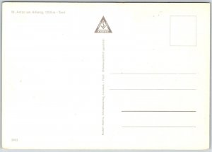 St. Anton am Arlberg Tyrol Austria Continental Postcard Town View