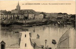 CPA Les SABLES-d'OLONNE - La Chaume-Vue panoramique du Bassin et des.. (297672)