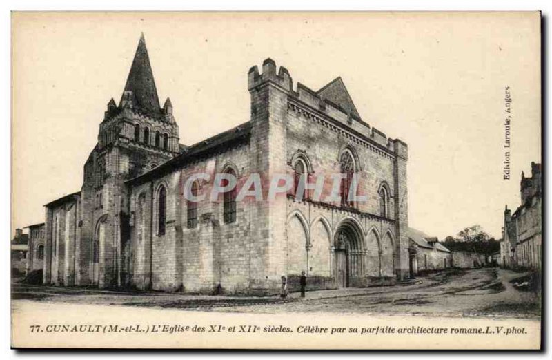 Treves Cunault- L & # 39Eglise XI and XII centuries Celebre its perfect Roman...