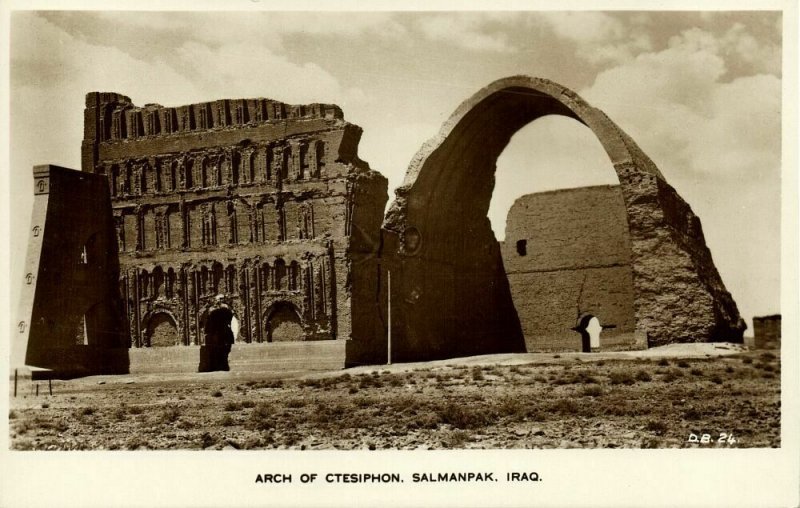iraq, SALMANPAK, Arch of Ctesiphon (1930s) Dingzian D.B. 24
