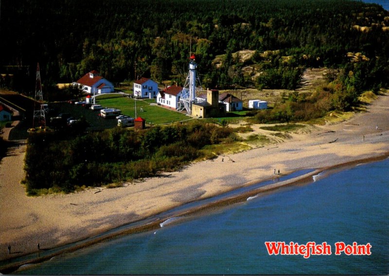 Michigan Paradise Aerial View Whitefish Point