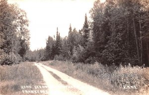 Road Scene in Frankfort, Michigan