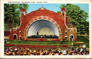 Amphitheatre Walbridge Park Toledo OH Postcard PC86