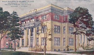 Illinois Abingdon Main Building Of Hedding College