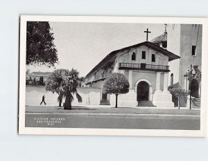 Postcard Mission Dolores, San Francisco, California