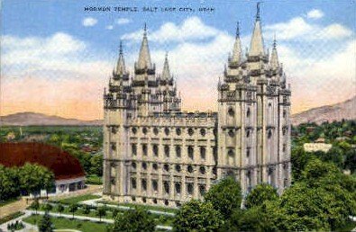 Mormon Temple - Salt Lake City, Utah UT  