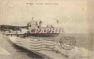 Postcard Old Nice The Beach Palace Jetee