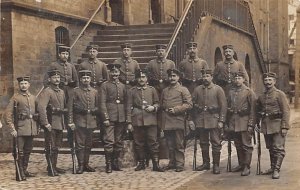 Soldiers Posing Foreign Military Postal Used, Date Unknown, No Stamp 