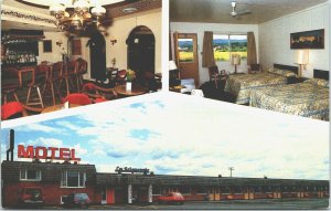 Canada Motel La Seigneurie Inc Quebec Chrome Postcard 04.16