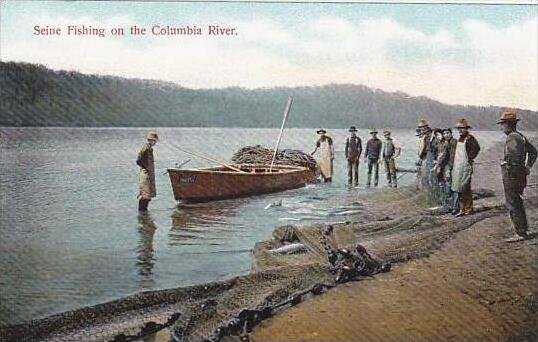 Oregon Seine Fishing On The Columbia River