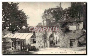 Old Postcard Rocamadour Porte d & # 39entree