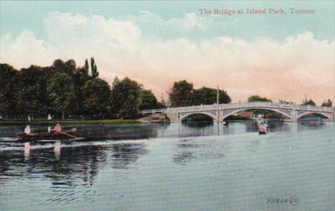 Canada Toronto The Bridge At Island Park