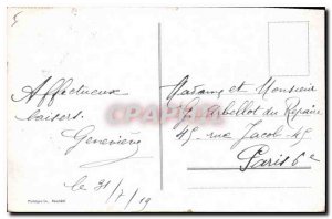 Old Postcard The Dent d'Oche