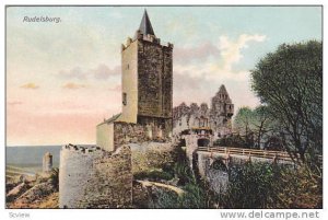 Rudelsburg Tower and Gate, Rudelsburg (Saxony-Anhalt), Germany, 1900-1910s