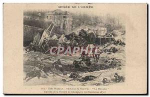 Old Postcard Army Museum of Army Hall Bugeaud Alphonse de Neuville's Episode ...