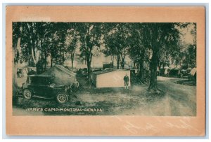 c1940's Jimmy's Camp Montreal Quebec Canada Vintage Posted Postcard 