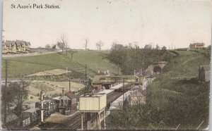 St. Anne's Park Station Bristol England Railway Train Station UK Postcard G96