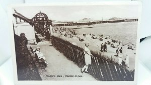 Vintage Rp Antique Postcard Madeira Walk Clacton on Sea Essex  Real Photo