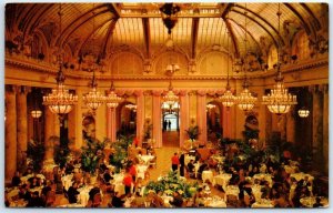 Postcard - The Garden Court, Sheraton-Palace - San Francisco, California