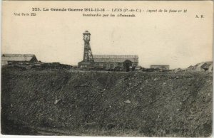 CPA La Grande Guerre-Lens-Aspect de la fosse-bombardée par les Allemands (44119)