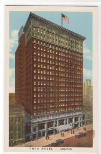 YMCA Hotel Chicago Illinois postcard