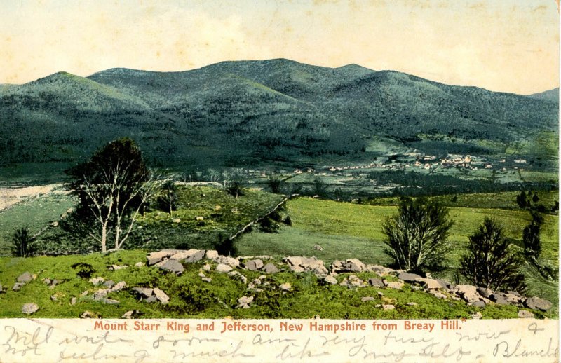 NH - Whitefield. Mt Starr & Jefferson from Breay Hill