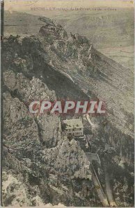 Postcard Mende Old Hermitage St Privat Seen Cross