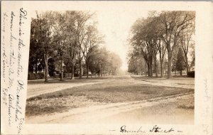 RPPC Granby Street Town Center c1906 Undivided Back Vintage Postcard X18