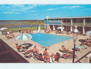 Unused Pre-1980 MARAVISTA MOTEL IN FALMOUTH Cape Cod Massachusetts MA M3625