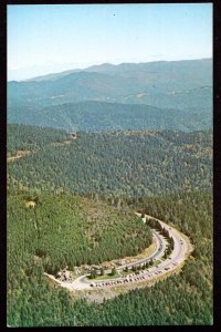 Tennessee Aerial View of Overlook Clingman's Dome Great Smoky Mountains Nat Park