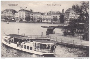 HAMBURG, Neuer Jungfernstieg, River Boat, Germany, 00-10s