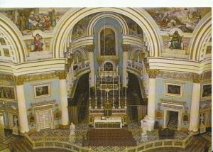 Malta Postcard - Interior Mosta Dome - Ref 10497A