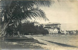 Postcard RPPC 1923 Hawaii Honolulu Waikiki Beach Hotel occupation 24-4941