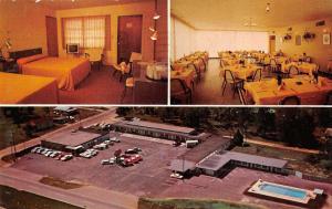 Dade City Florida views of Valencia Restaurant-Motel vintage pc Y13452